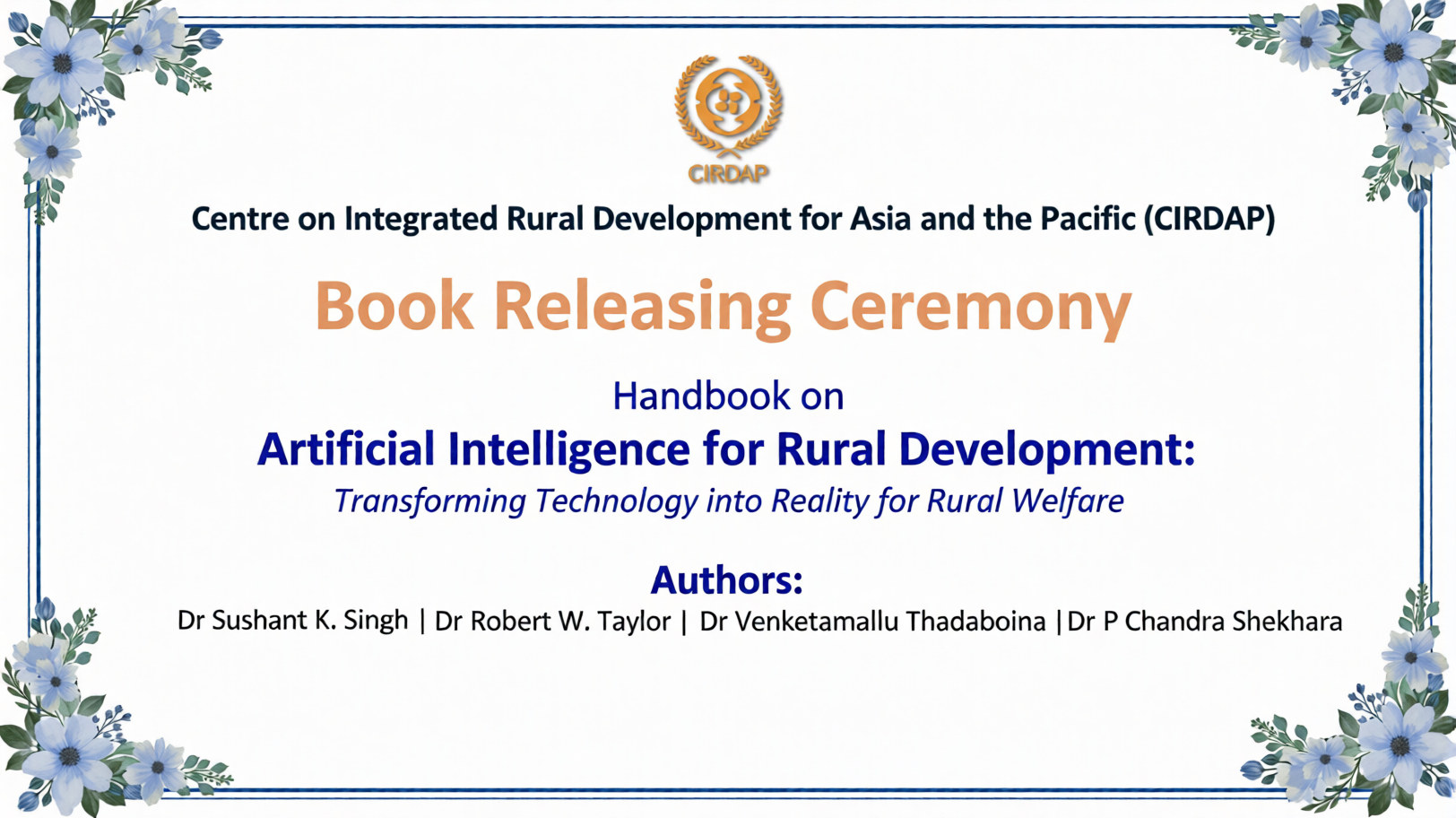 Artificial Intelligence for Rural Development: Transforming Technology into Reality for Rural Welfare